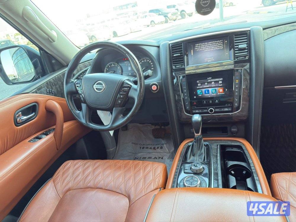 نيسان باترول بلاتينوم ستي وارد البابطين صبغ الوكاله شرط الفحص10