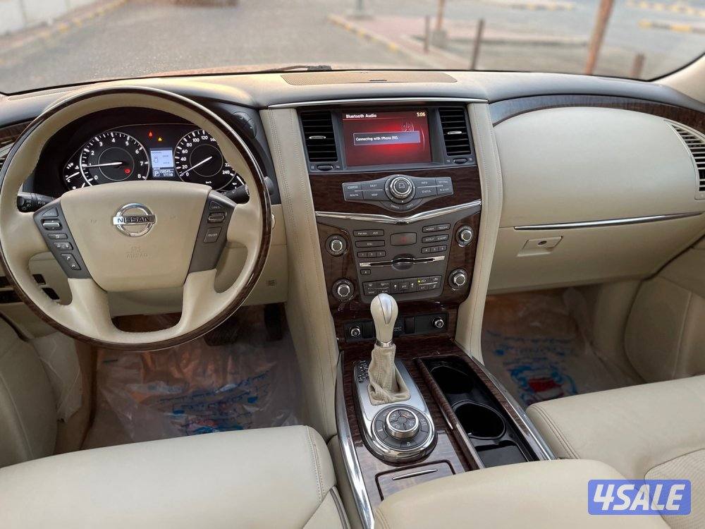 نيسان باترول بلاتينوم ستي صبغ الوكاله شرط الفحص الخليج7