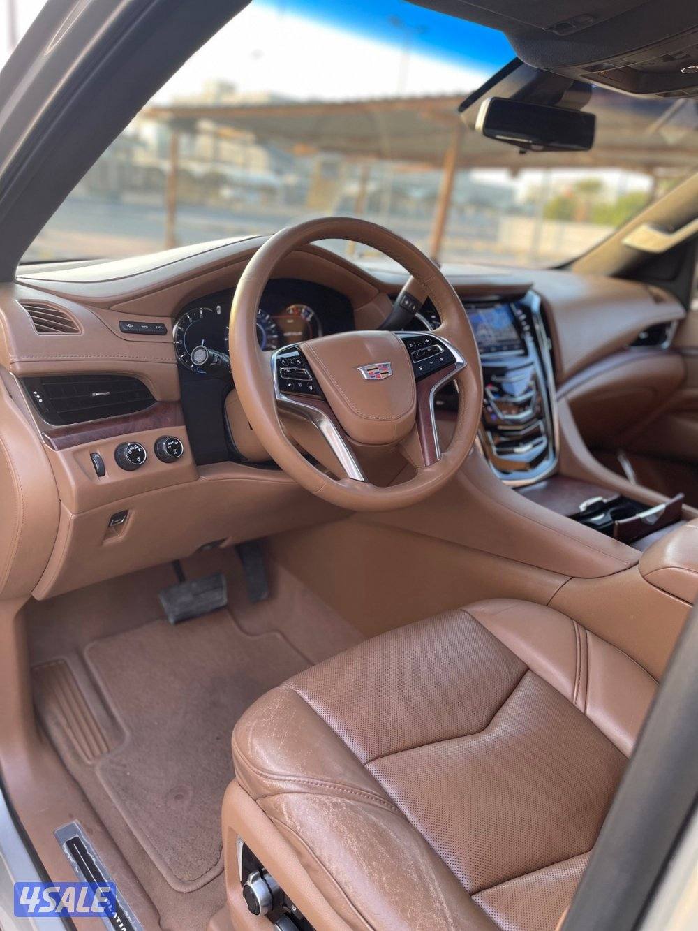 كاديلاك اسكاليد بلاتينوم وارد قطر صبغ الوكاله شرط الفحص6