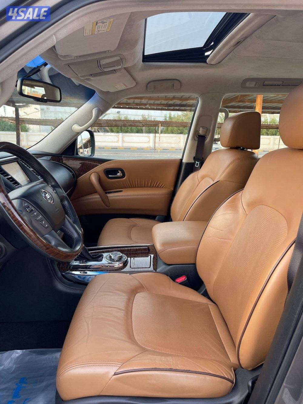 نيسان باترول بلاتينوم ستي صبغ الوكاله شرط الفحص8