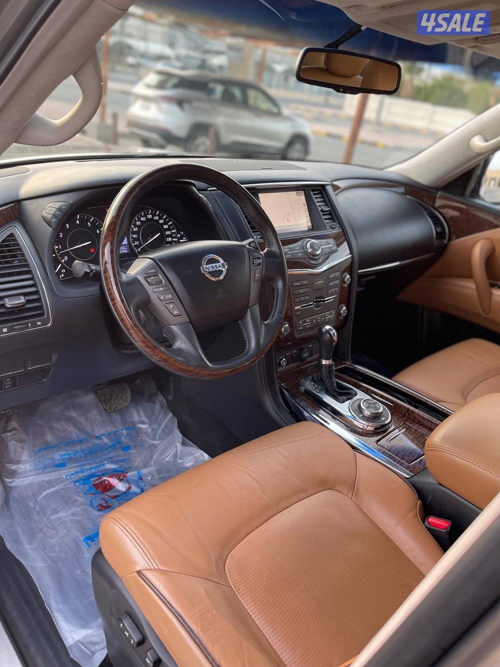 نيسان باترول بلاتينوم ستي صبغ الوكاله شرط الفحص9