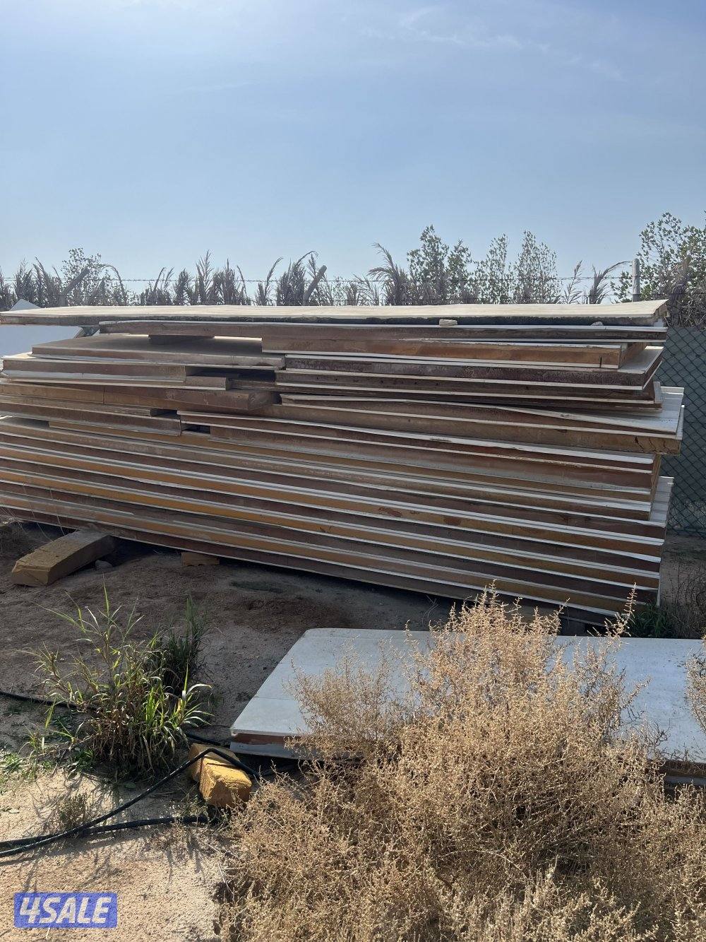 ساندويتش بانل جديد غير مستعمل سماكة 7،5 سم2