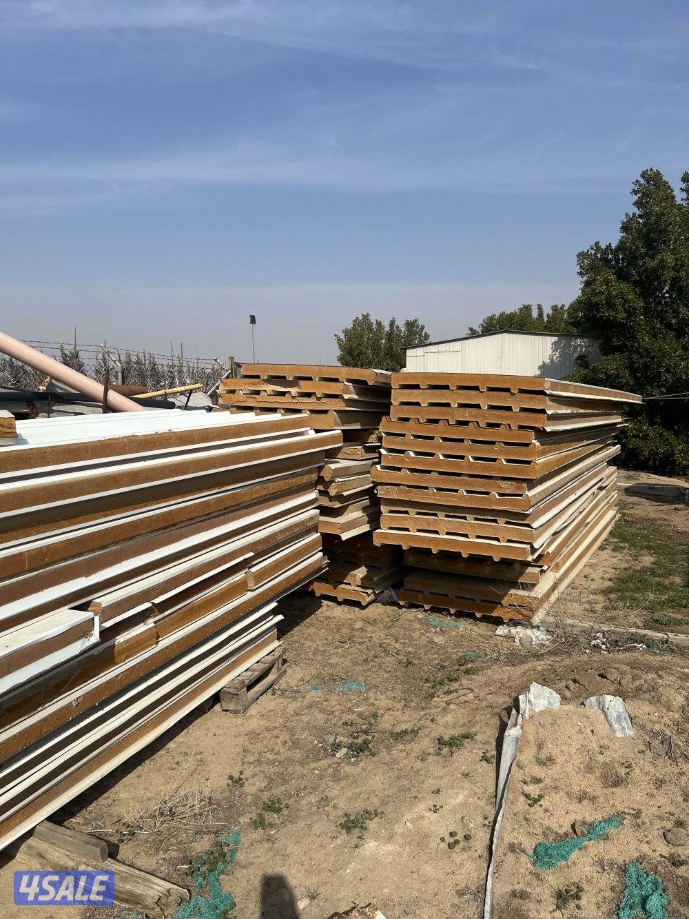 ساندويتش بانل جديد غير مستعمل سماكة 7،5 سم3