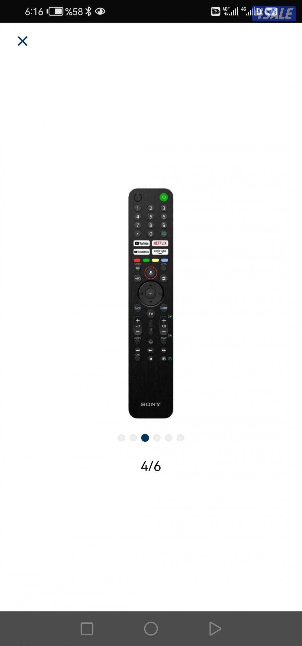 ريموتات تلفزيونات اصلي 24ساعة  توصيل6