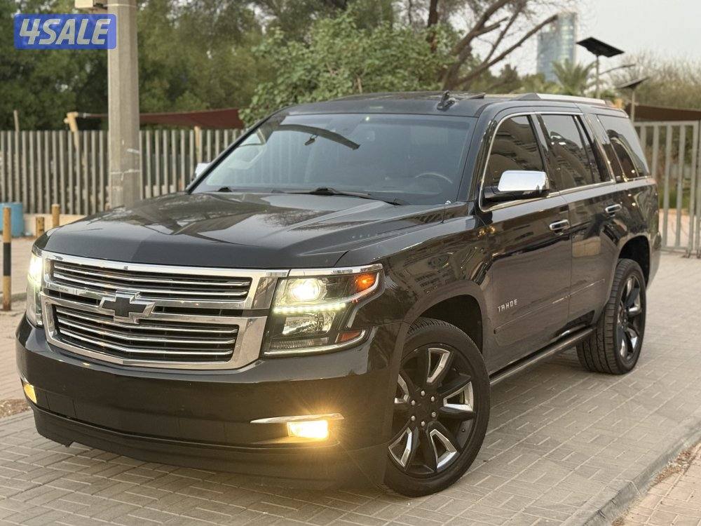 🔺شيفروليه تاهو LTZ الدرجه الاولي اسود من داخل تان  2016 🔺0