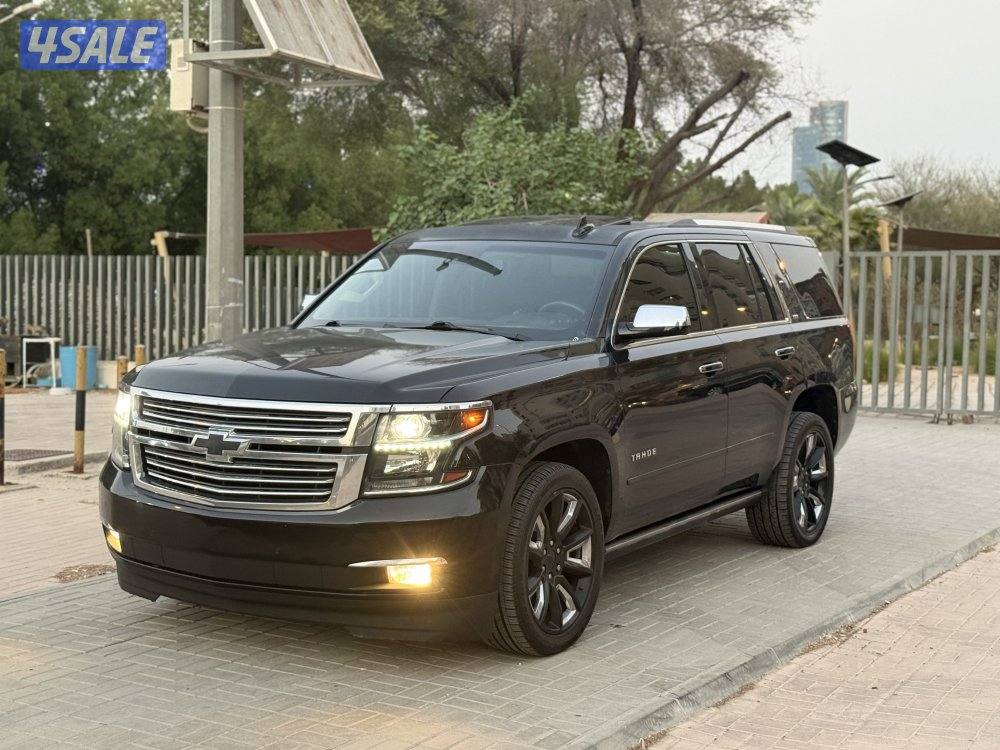 🔺شيفروليه تاهو LTZ الدرجه الاولي اسود من داخل تان  2016 🔺1