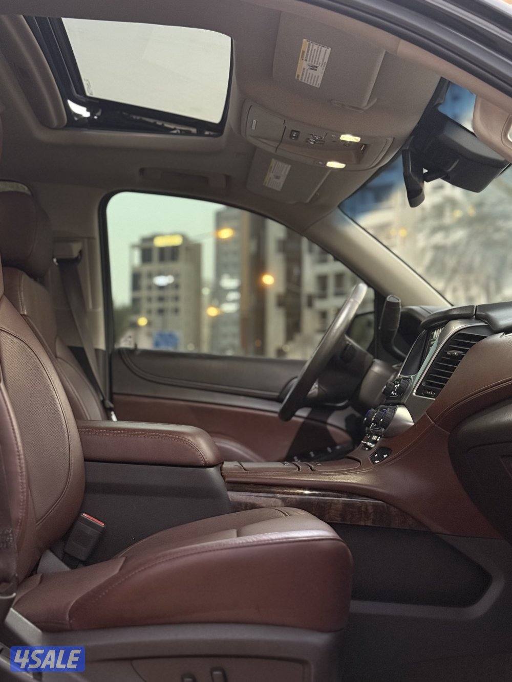 🔺شيفروليه تاهو LTZ الدرجه الاولي اسود من داخل تان  2016 🔺11