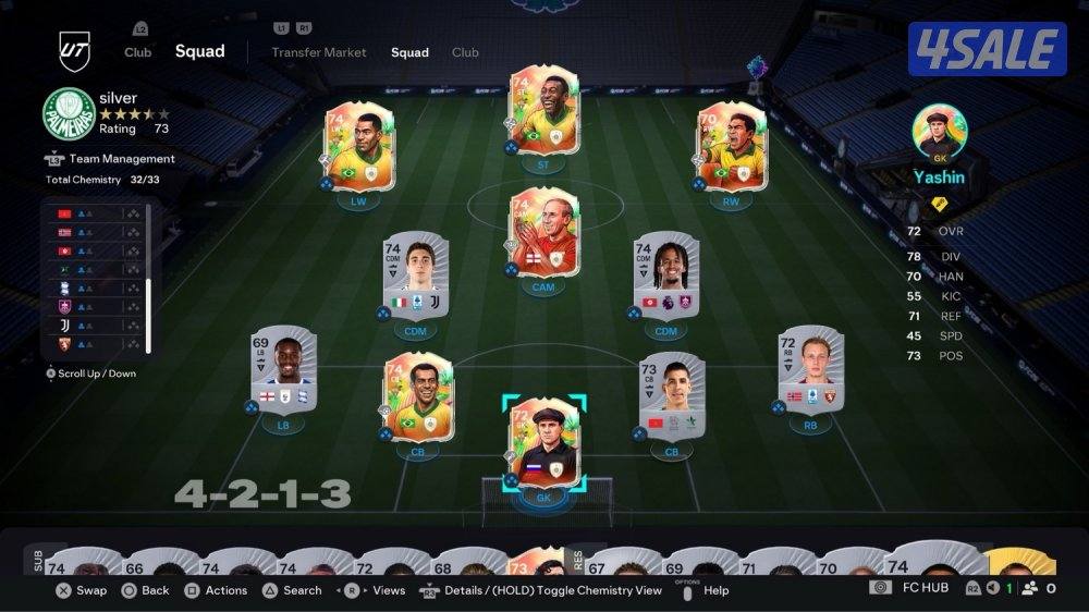 حساب سوني فيفا 262