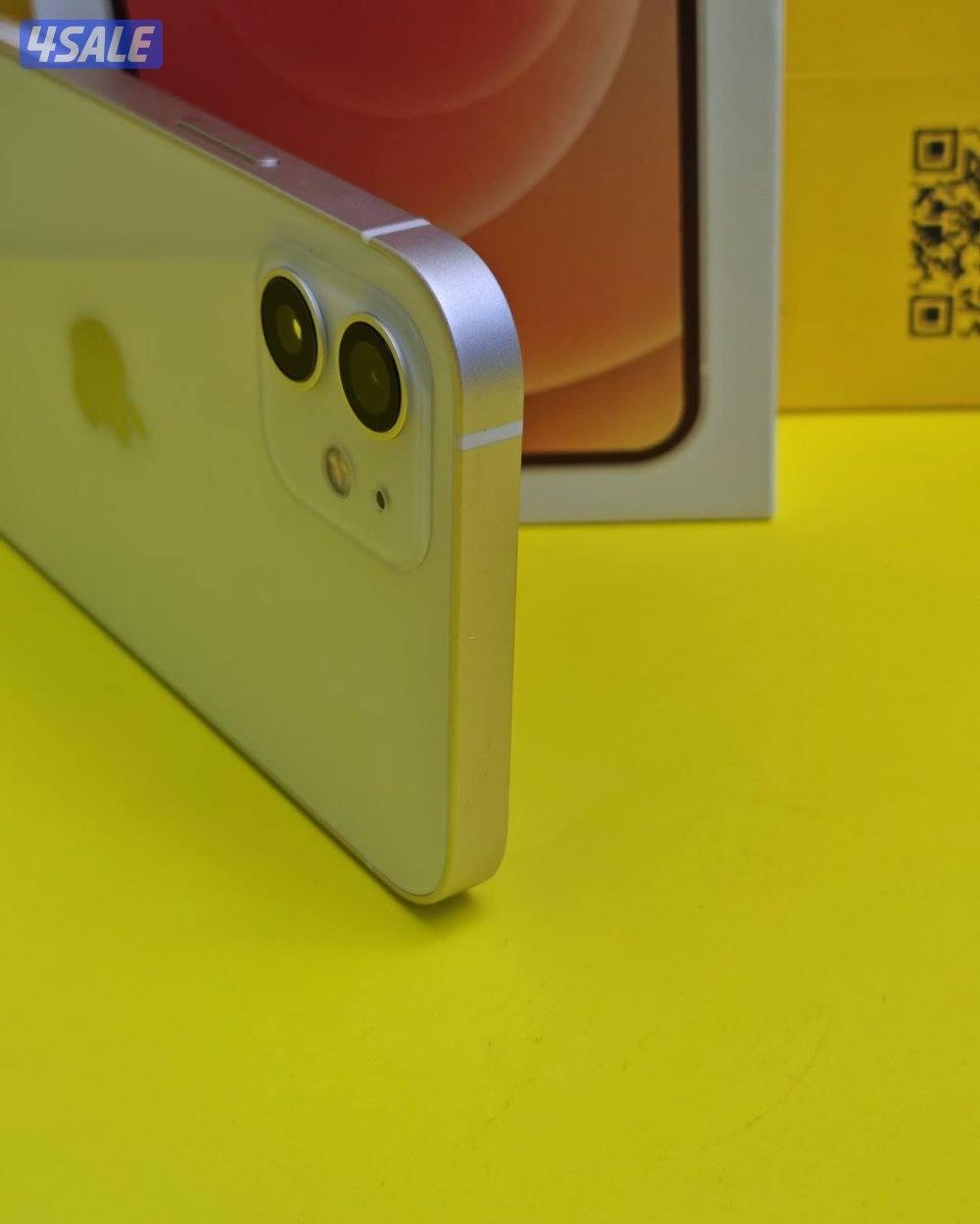ايفون 12 – 128 جيجا – أبيض iPhone 12 128GB White – Battery 81%1
