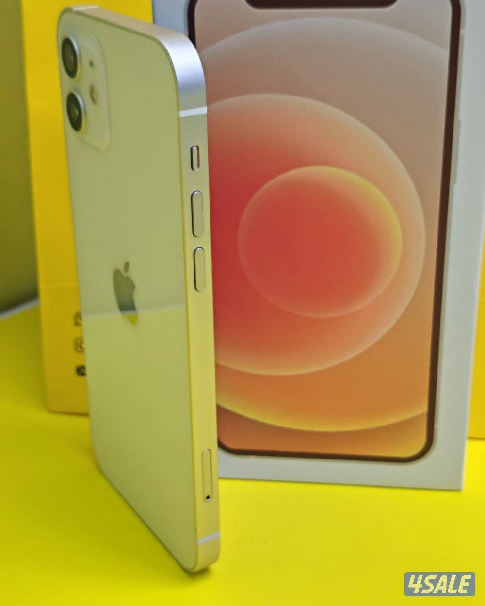 ايفون 12 – 128 جيجا – أبيض iPhone 12 128GB White – Battery 81%5