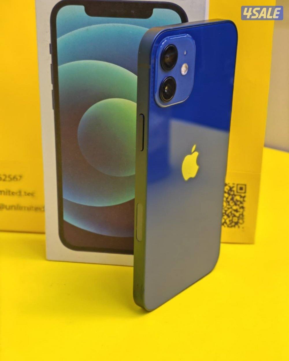 ايفون 12 – 128 جيجا – أزرق – iPhone 12 128GB Blue – Battery 81%2