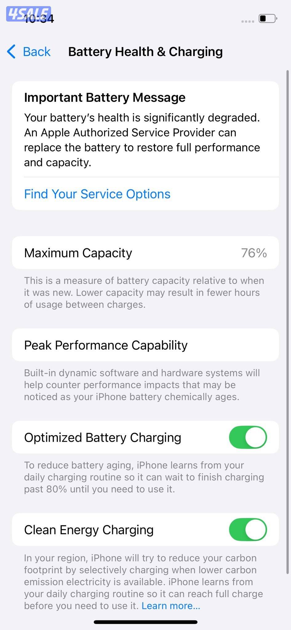 ايفون 12 – 128 جيجا – أزرق – iPhone 12 128GB Blue – Battery 81%9