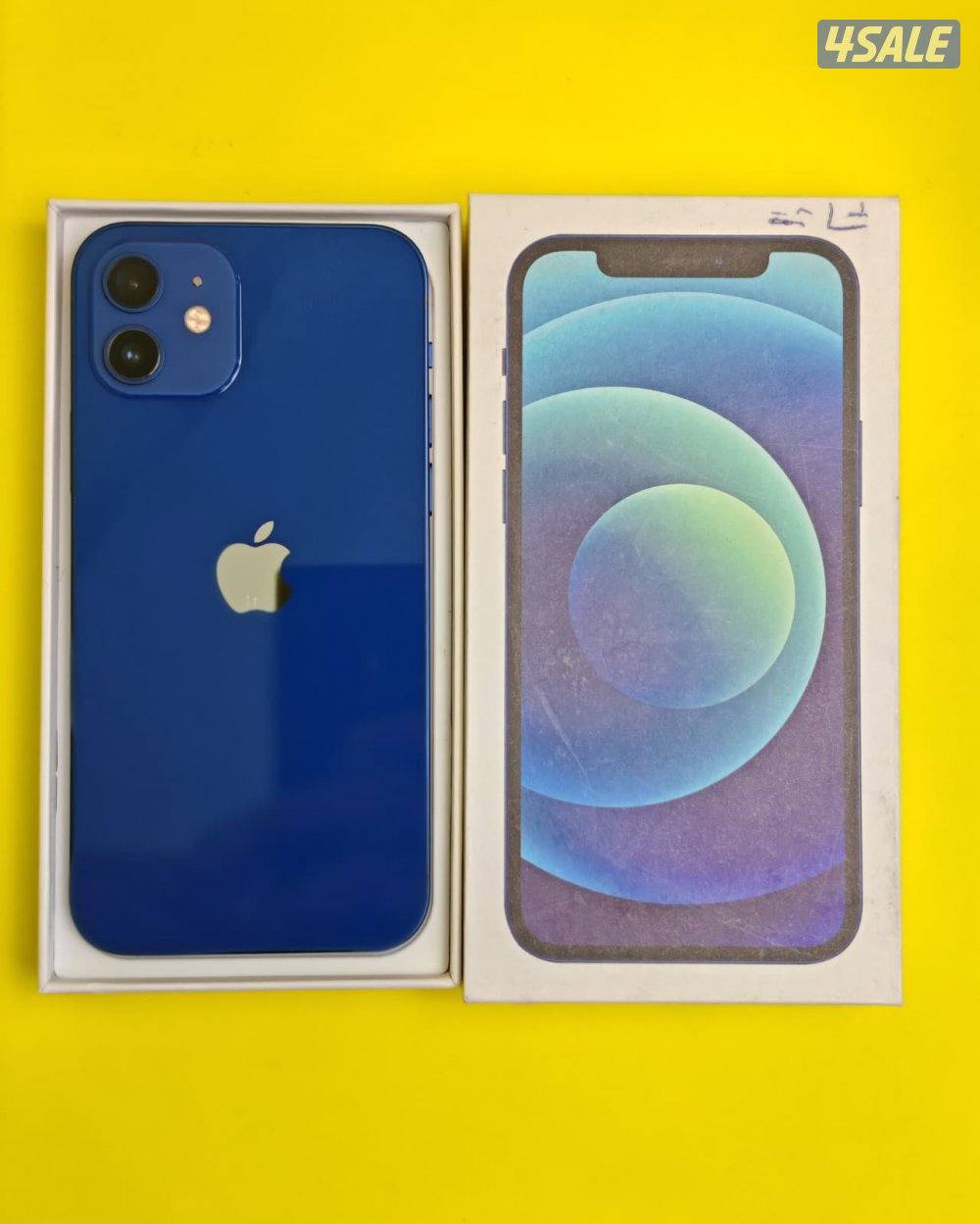 ايفون 12 – 128 جيجا – أزرق – نسبة البطارية 76% iPhone 12 128GB0