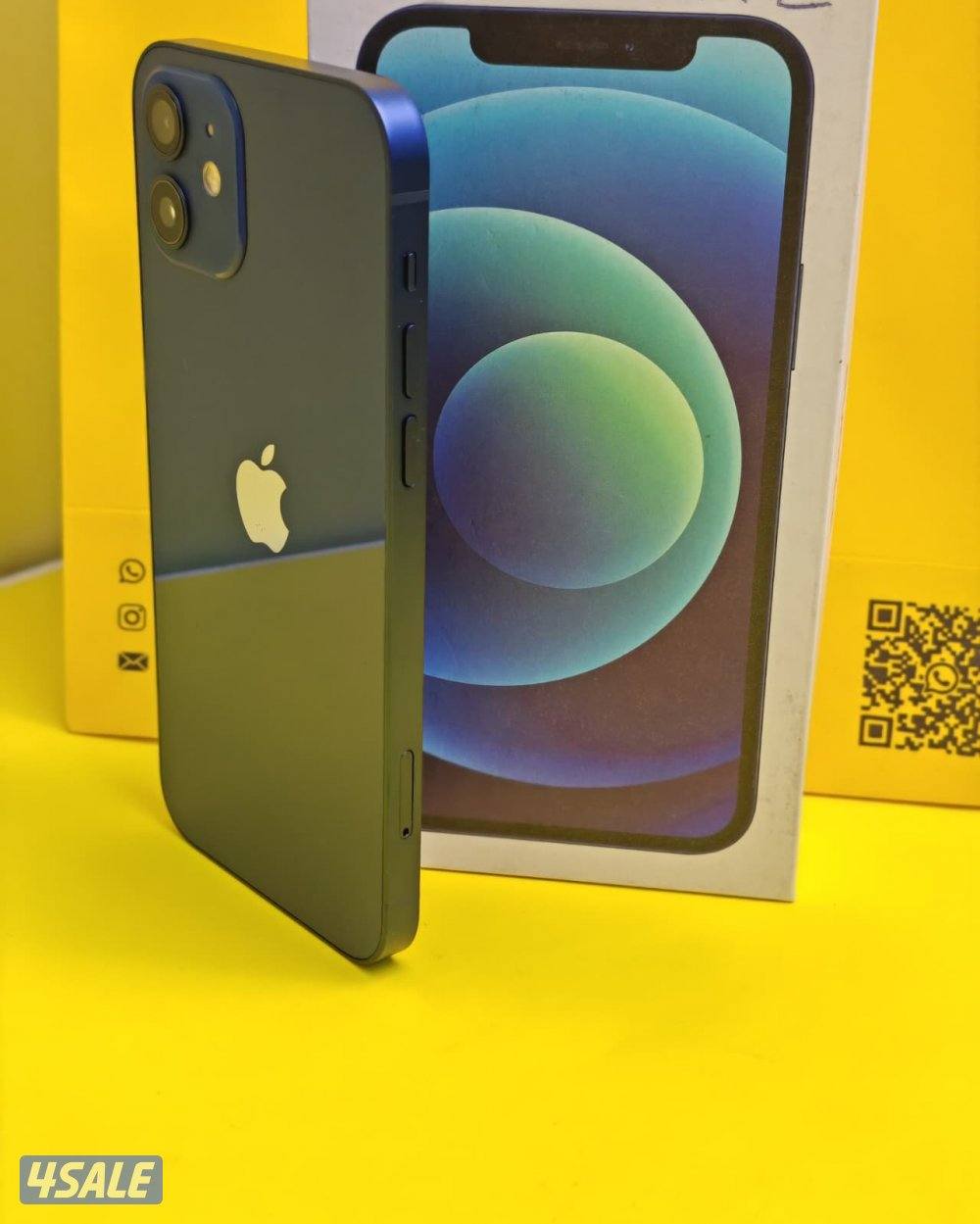 ايفون 12 – 128 جيجا – أزرق – نسبة البطارية 76% iPhone 12 128GB1