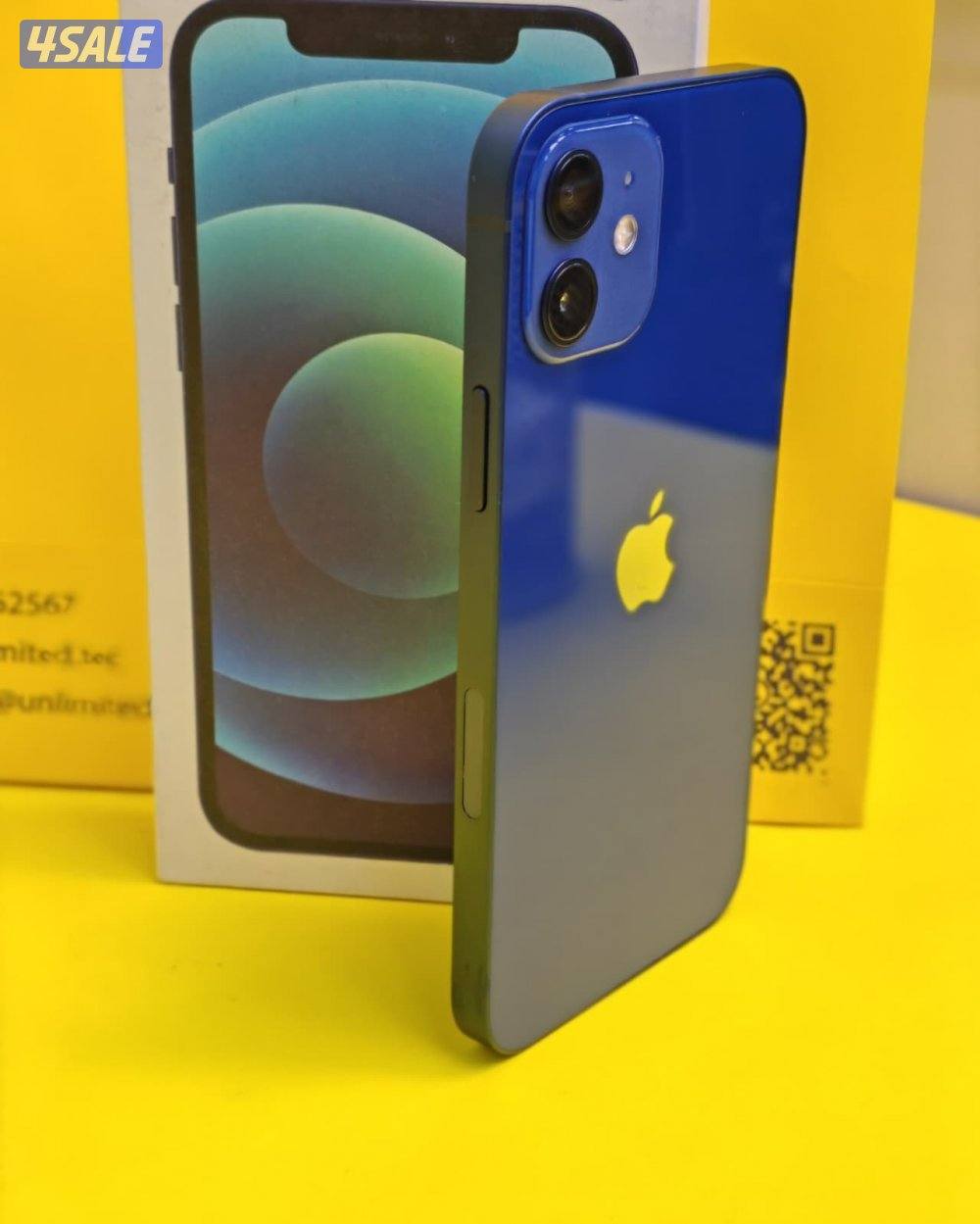 ايفون 12 – 128 جيجا – أزرق – نسبة البطارية 76% iPhone 12 128GB2