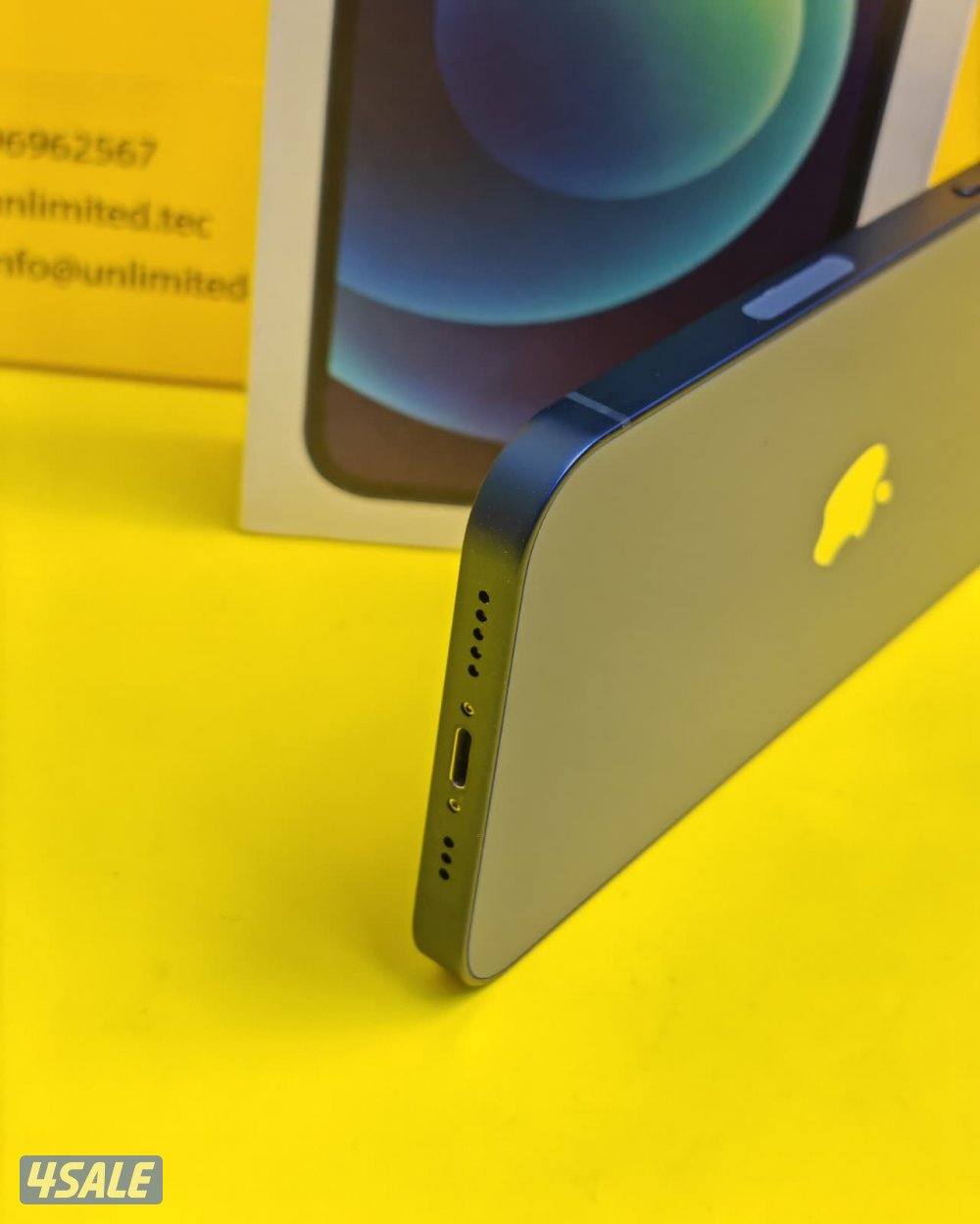 ايفون 12 – 128 جيجا – أزرق – نسبة البطارية 76% iPhone 12 128GB5