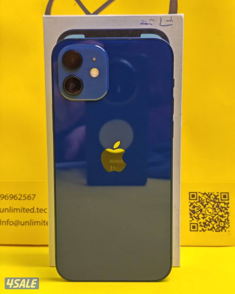 ايفون 12 – 128 جيجا – أزرق – نسبة البطارية 76% iPhone 12 128GB6