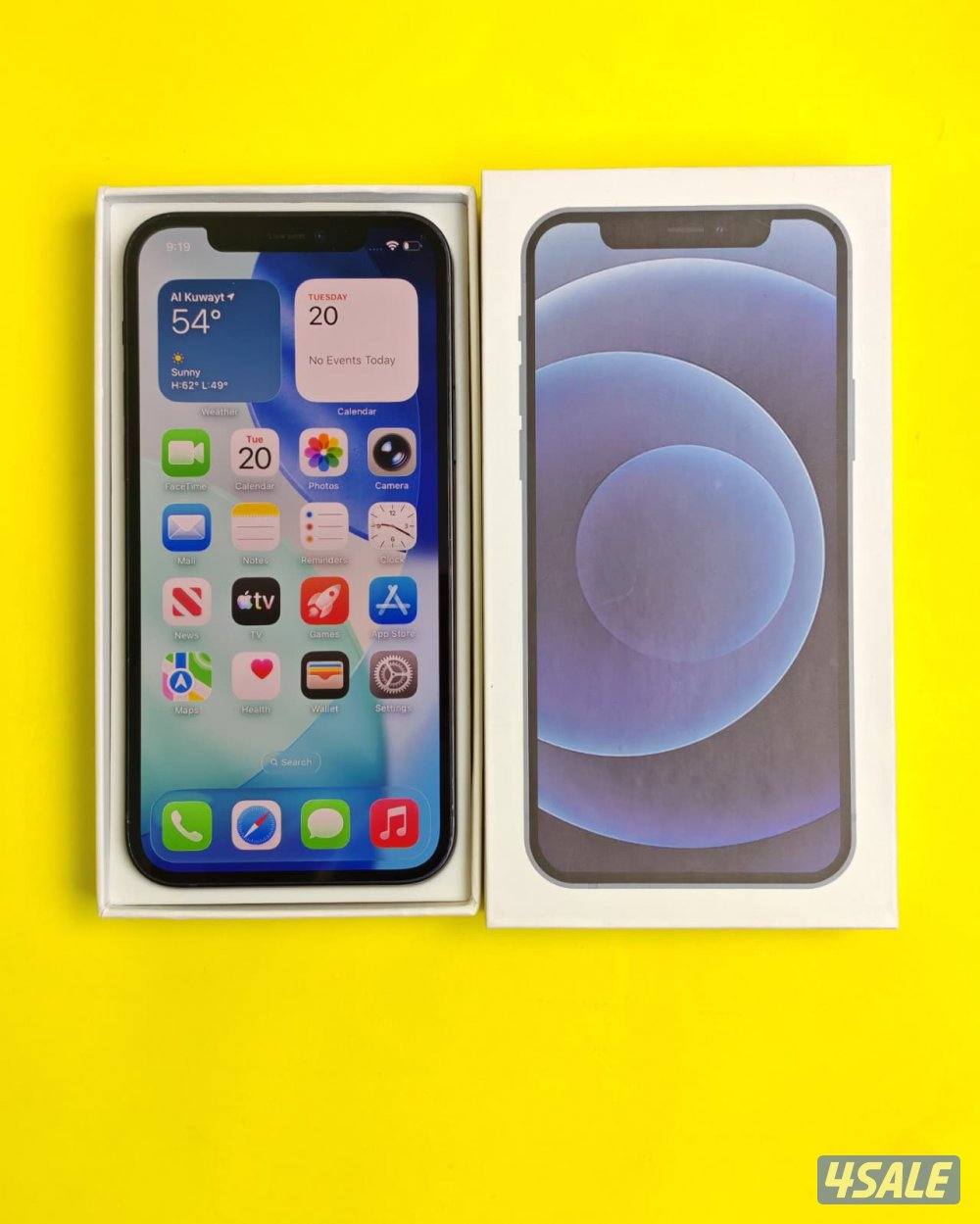 ايفون 12 – 128 جيجا – أسود – نسبة البطارية 80% iPhone 126