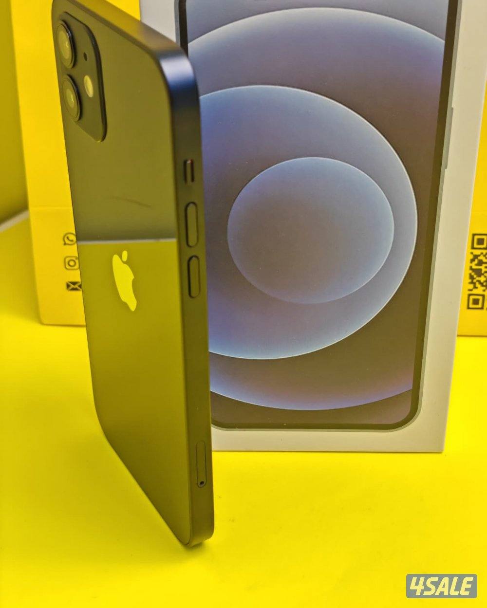ايفون 12 – 128 جيجا – أسود – نسبة البطارية 81% iPhone 122