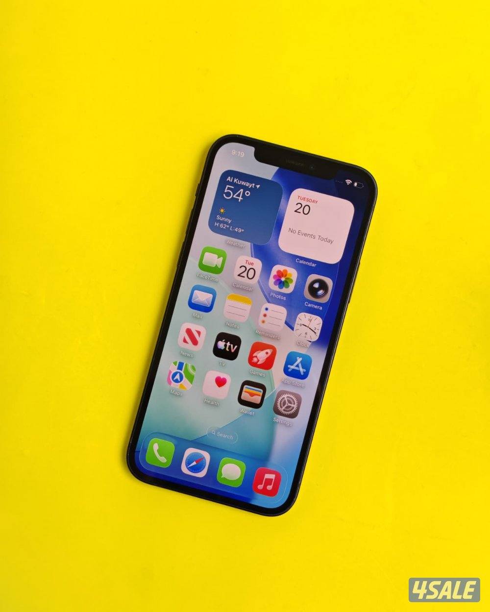 ايفون 12 – 128 جيجا – أسود – نسبة البطارية 81% iPhone 129