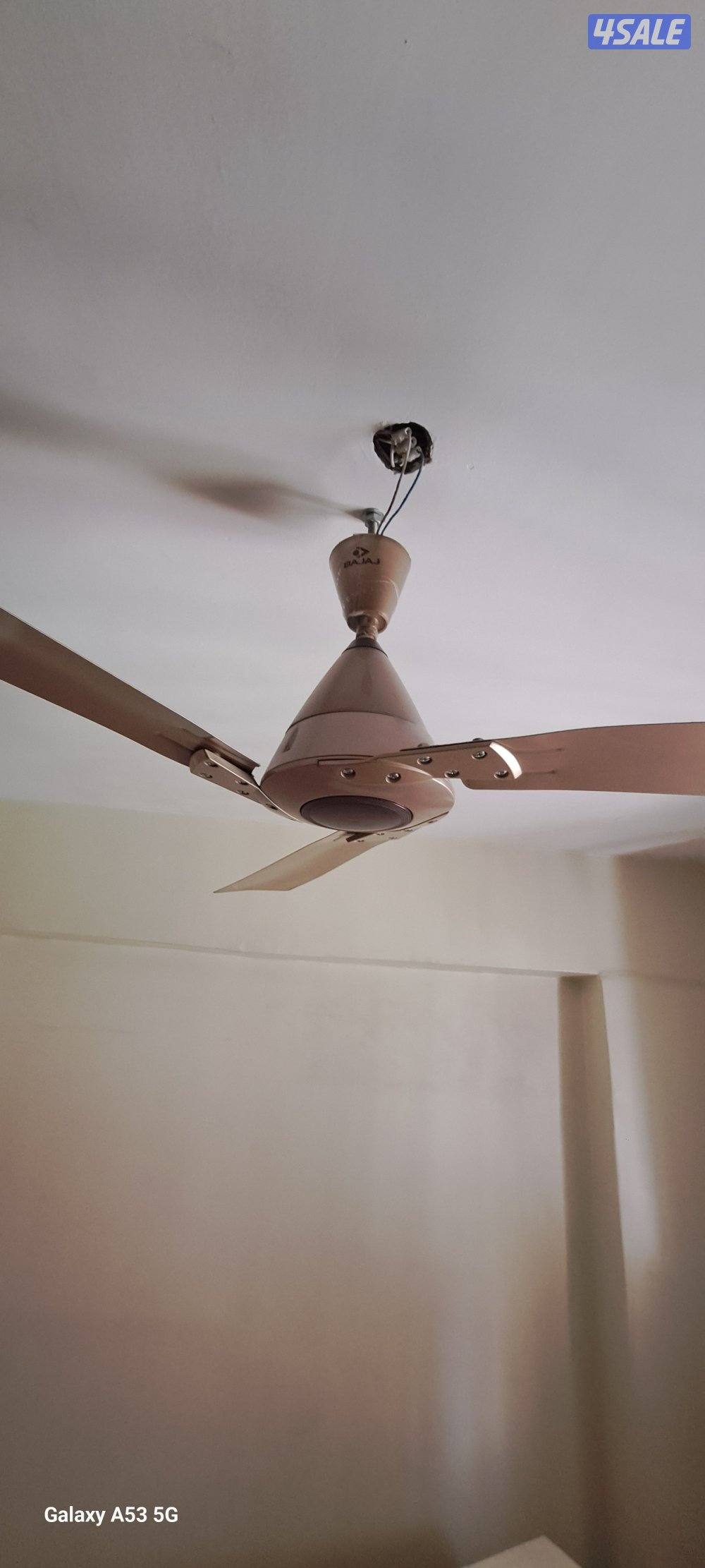 1 celling fan and vefpsa water filter under warranty for sale1