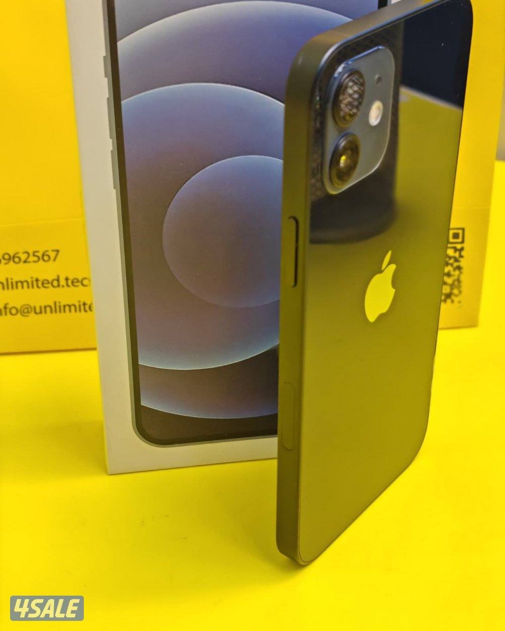 ايفون 12 – 128 جيجا – أسود –  البطارية 81% iPhone 128
