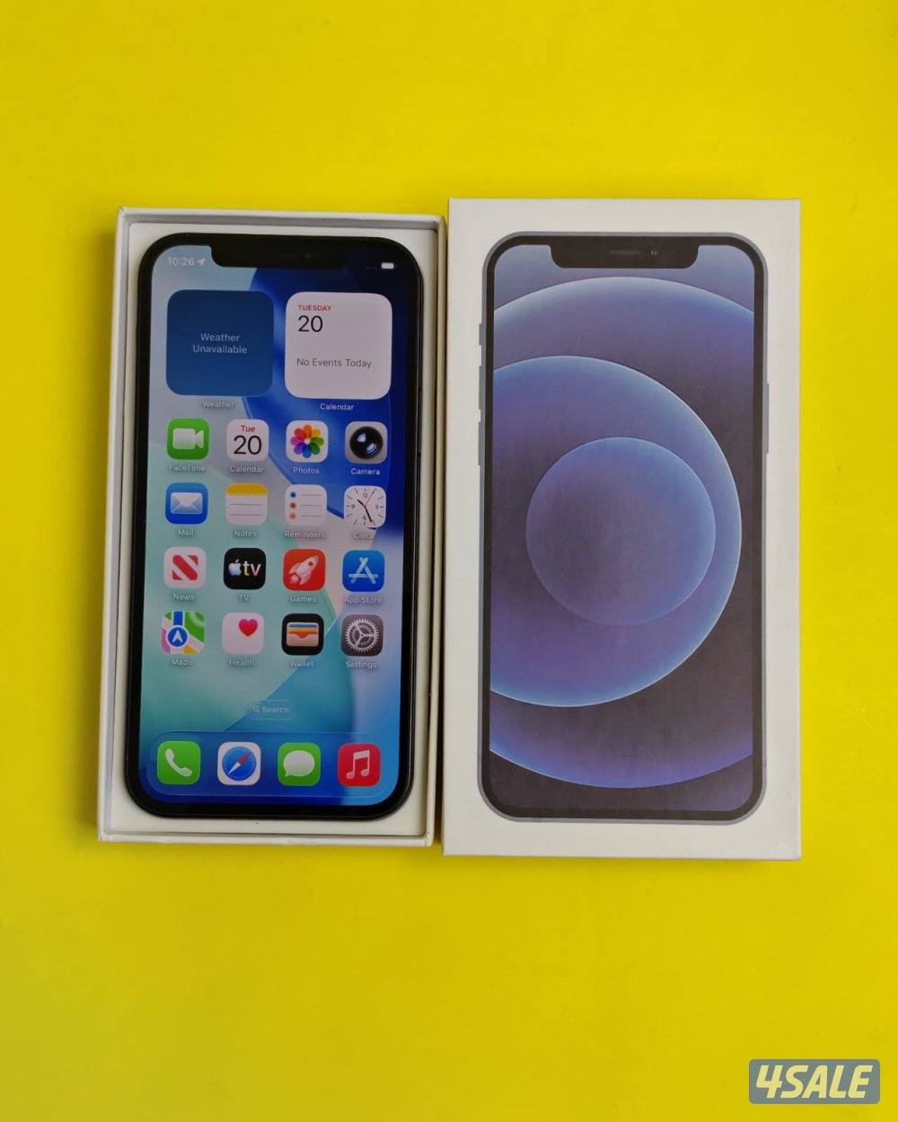 ايفون 12 – 128 جيجا – أسود –  البطارية 81% iPhone 1211