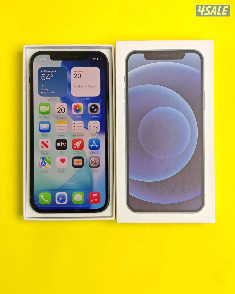 ايفون 12 – 128 جيجا – أسود – نسبة البطارية 82% iPhone 127