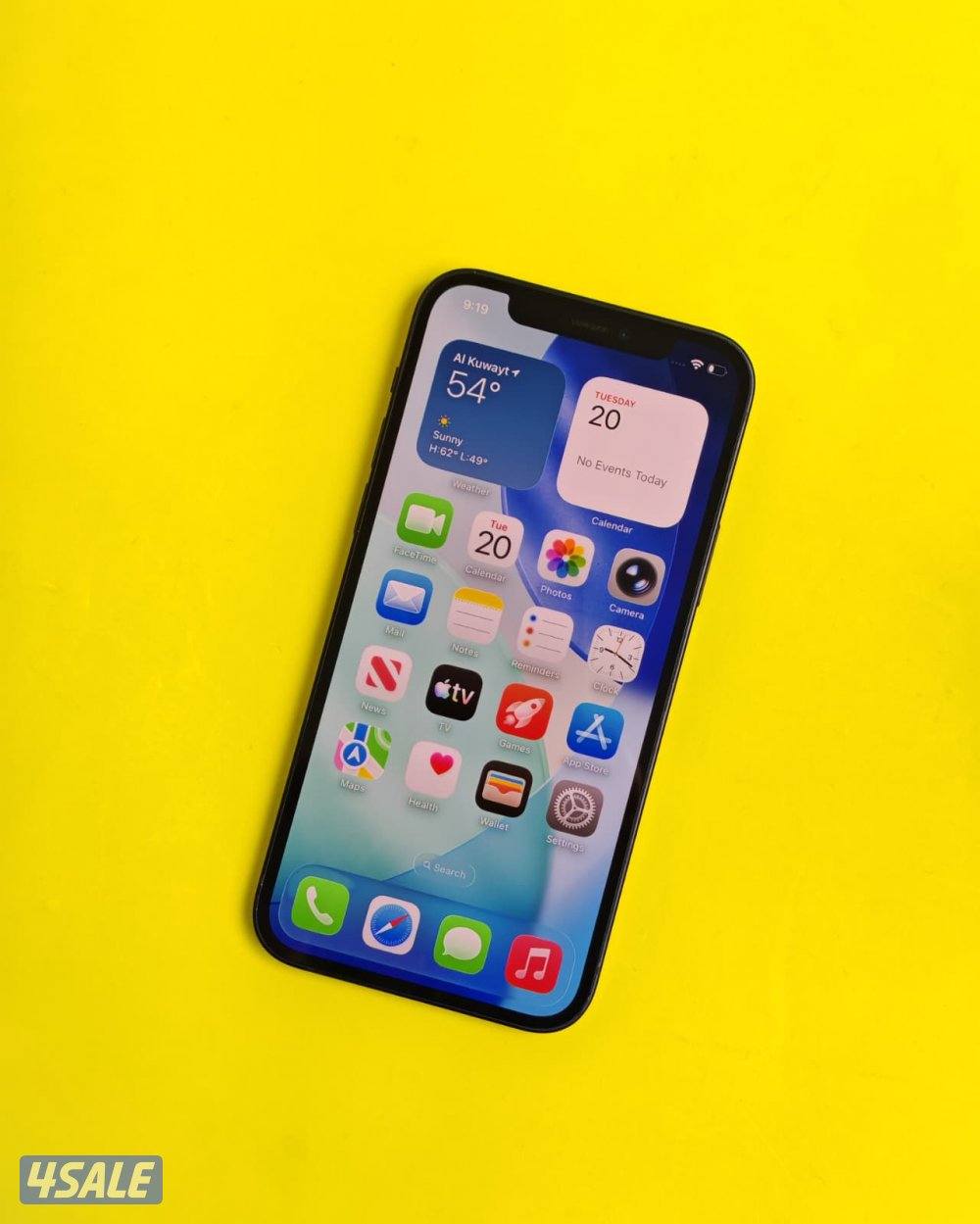 ايفون 12 – 128 جيجا – أسود – نسبة البطارية 82% iPhone 129