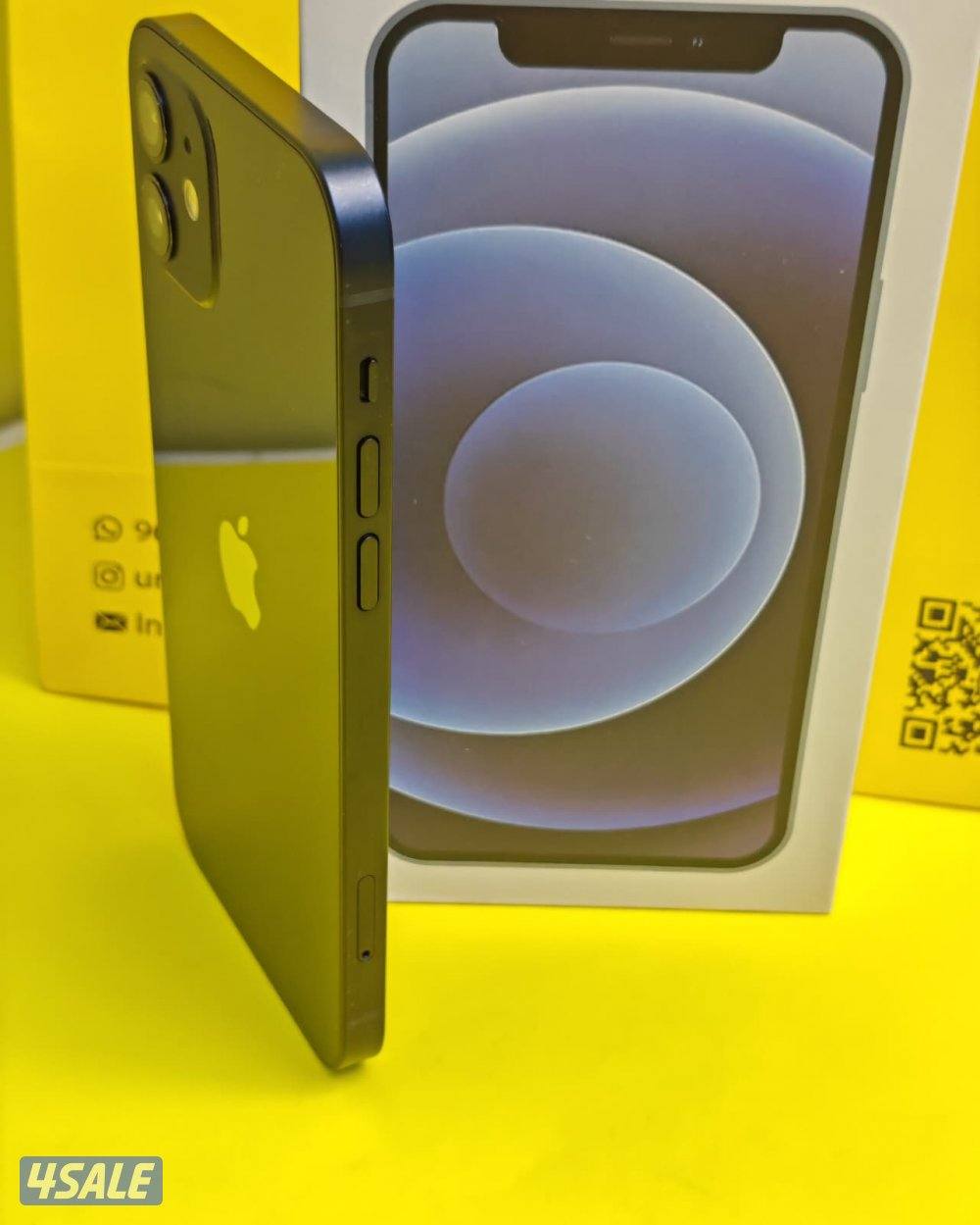 ايفون 12 – 128 جيجا – أسود – نسبة البطارية 82% iPhone 120