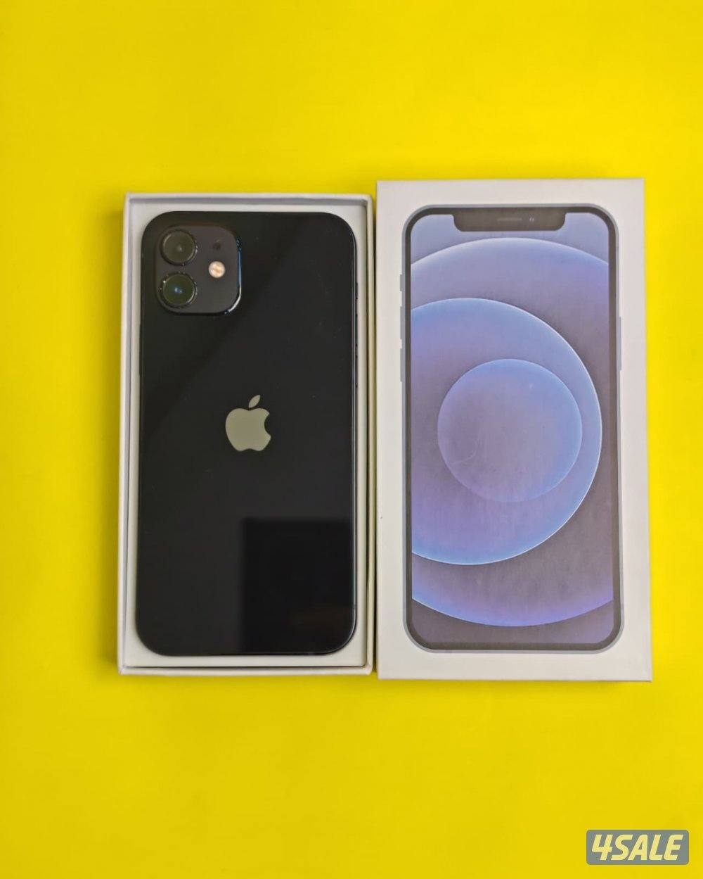 ايفون 12 – 128 جيجا – أسود – نسبة البطارية 82% iPhone 129