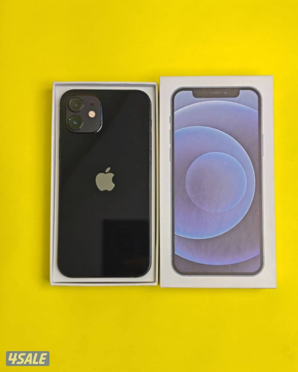 ايفون 12 – 128 جيجا – أسود – نسبة البطارية 84% iPhone 129