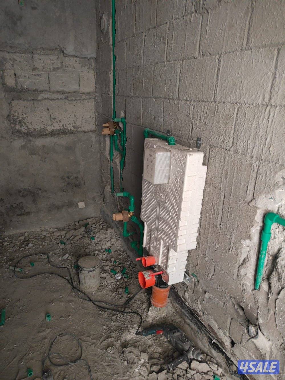 فني صحي تكسير وتمديد وتشطيب الحمامات والمطابخ3