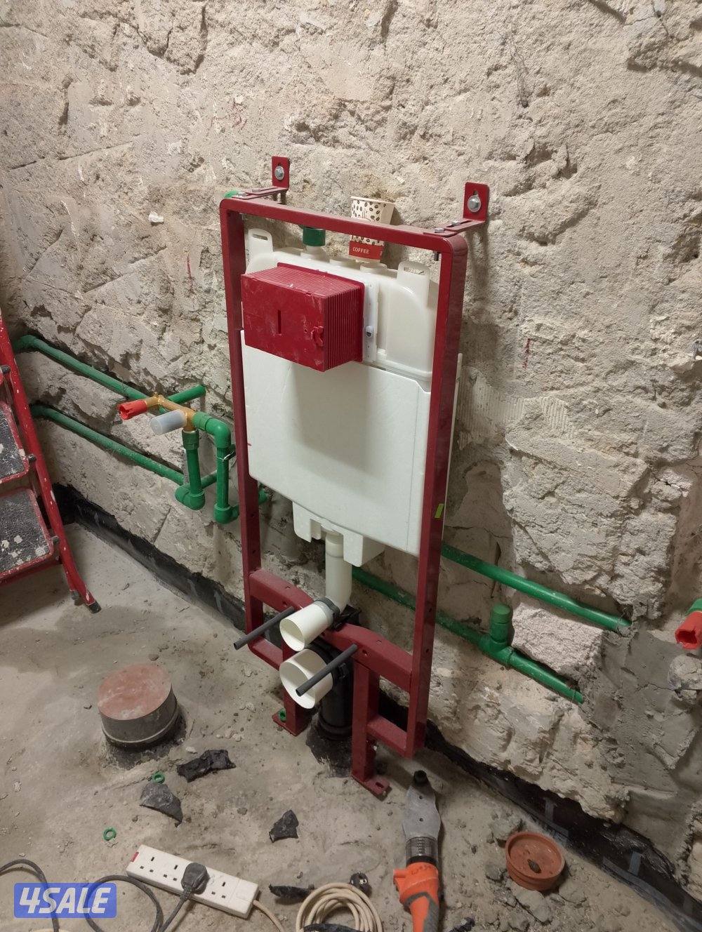 فني صحي تكسير وتمديد وتشطيب الحمامات والمطابخ11