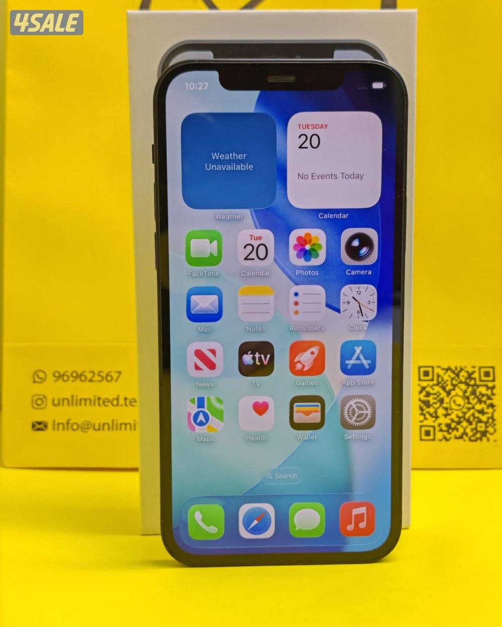 ايفون 12 – 128 جيجا – أسود – البطارية 81% - iPhone 12 مستعمل كالجديد4