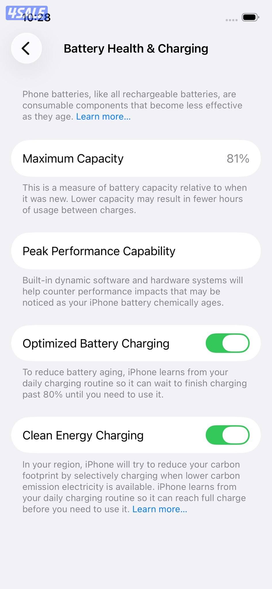 ايفون 12 – 128 جيجا – أسود – البطارية 81% - iPhone 12 مستعمل كالجديد11