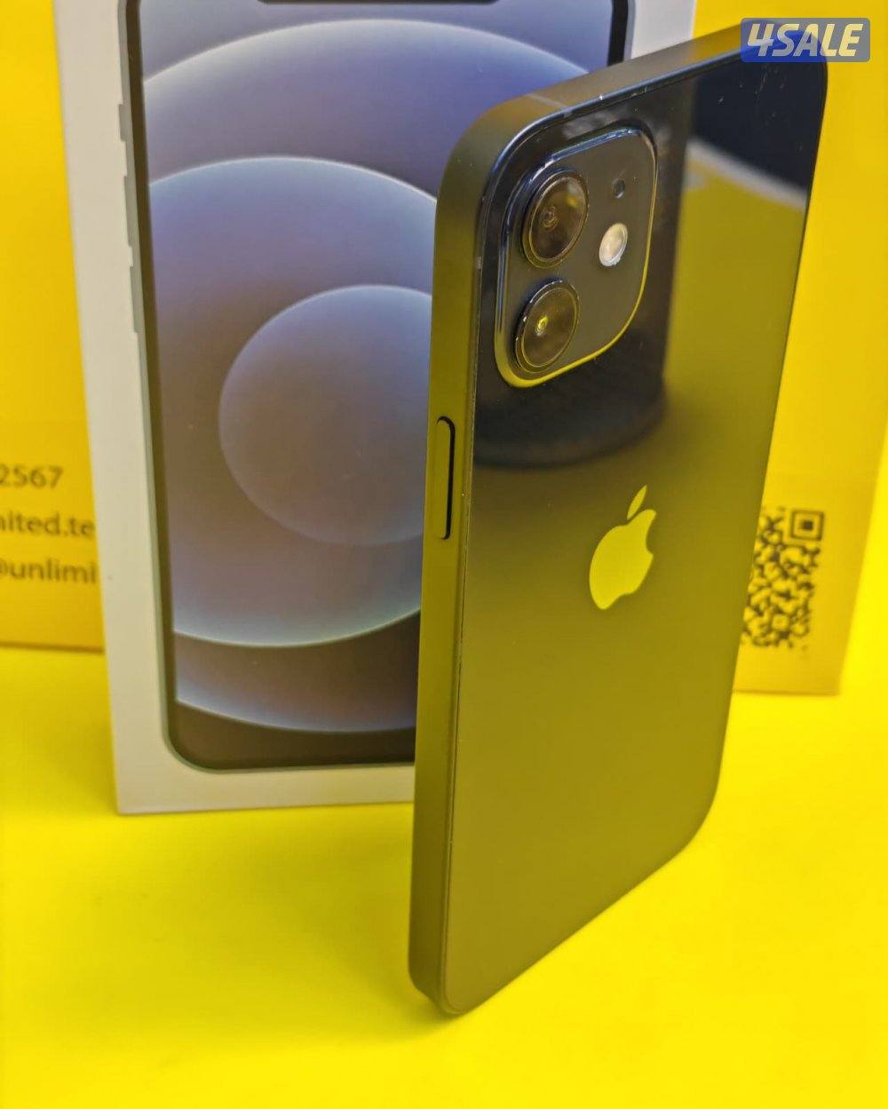 ايفون 12 – 128 جيجا – أسود – نسبة البطارية 79% iPhone 123