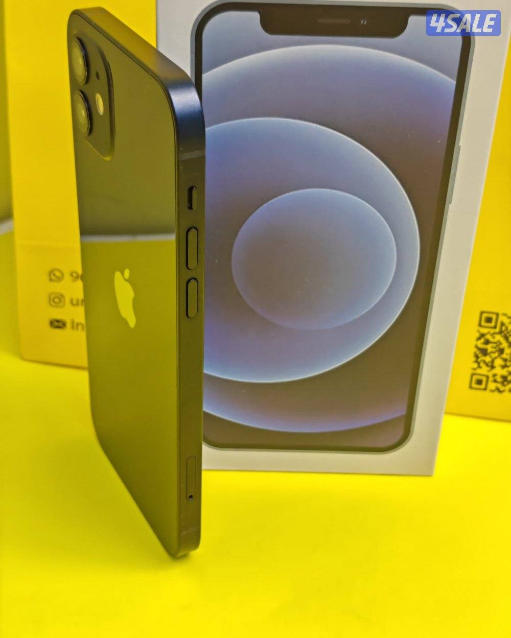 ايفون 12 – 128 جيجا – أسود – نسبة البطارية 79% iPhone 125