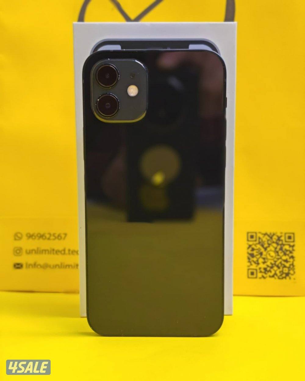 ايفون 12 – 128 جيجا – أسود – نسبة البطارية 79% iPhone 127