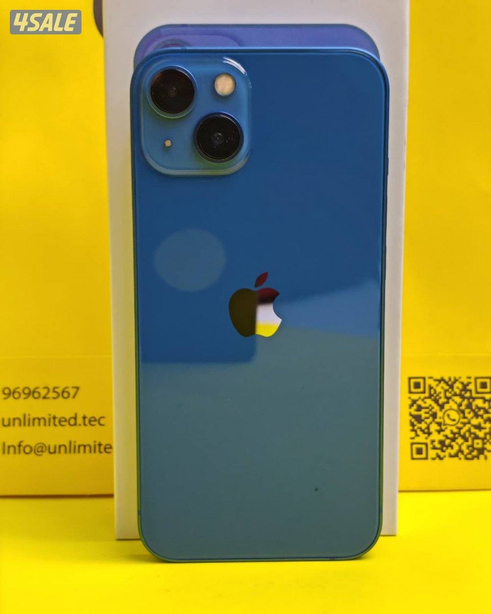 ايفون 13 – 128 جيجا – أزرق – نسبة البطارية 80% iPhone 130