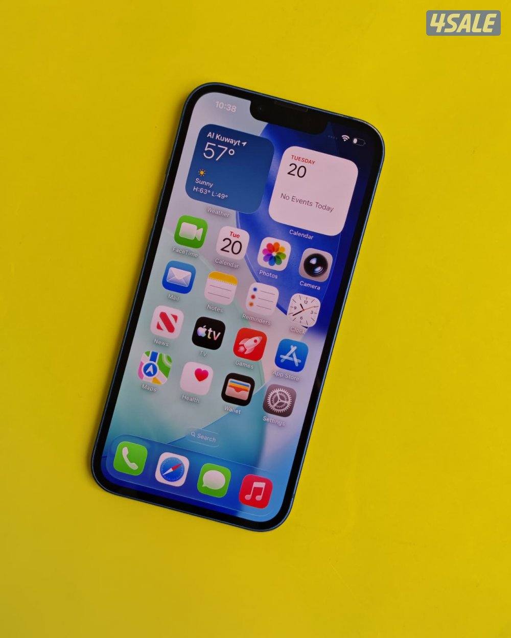 ايفون 13 – 128 جيجا – أزرق – نسبة البطارية 80% iPhone 138
