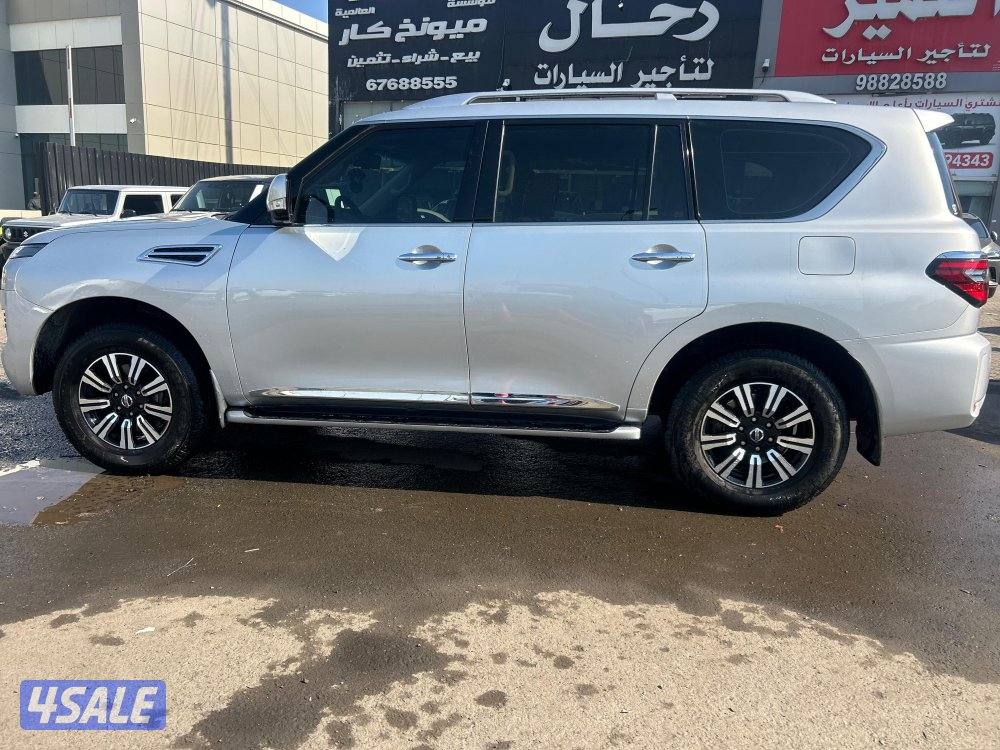 نيسان باترول تيتانيوم .V6
موديل 2021
ماشى 109.000 k.m 
وارد البابطين .2