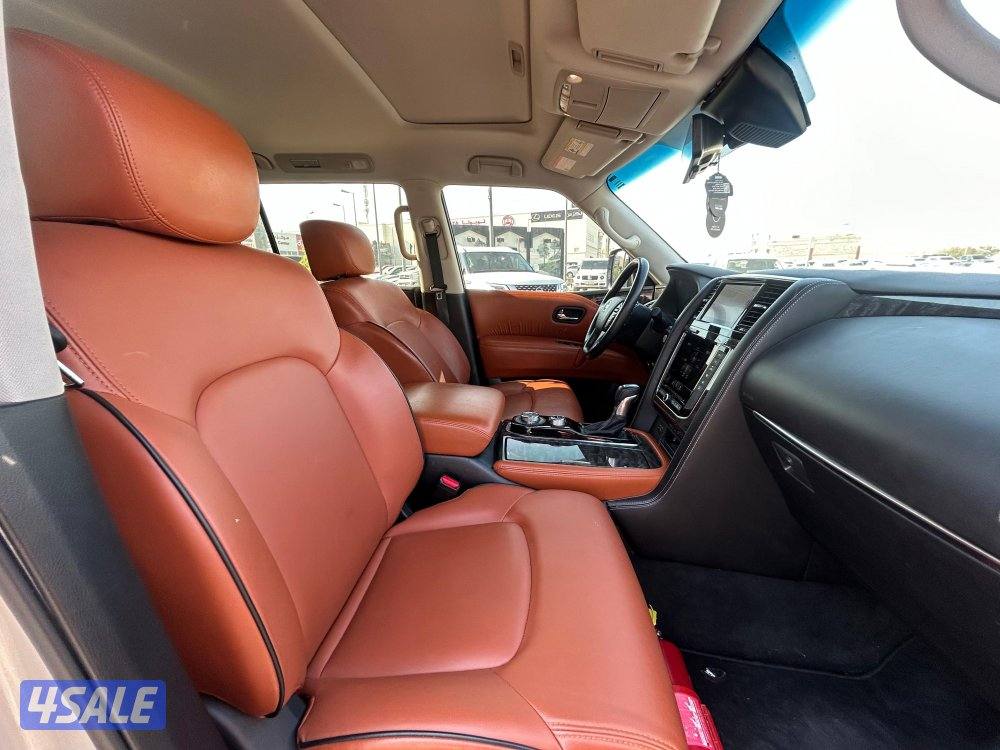 نيسان باترول تيتانيوم .V6
موديل 2021
ماشى 109.000 k.m 
وارد البابطين .5