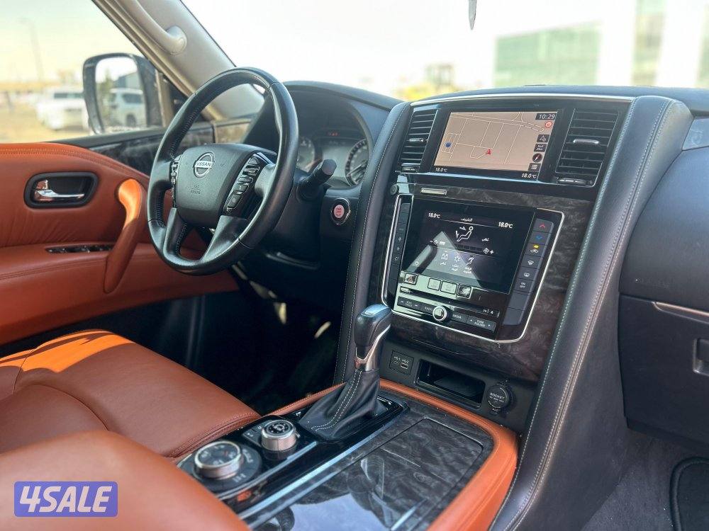 نيسان باترول تيتانيوم .V6
موديل 2021
ماشى 109.000 k.m 
وارد البابطين .7