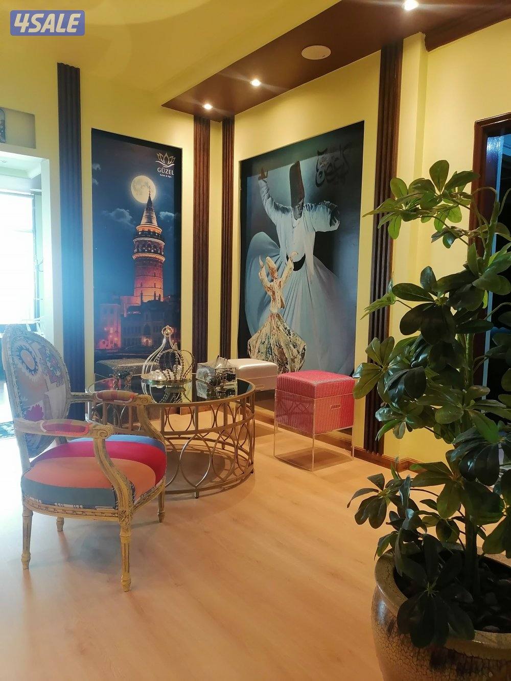 للبيع معهد سبا وصالون رجال1