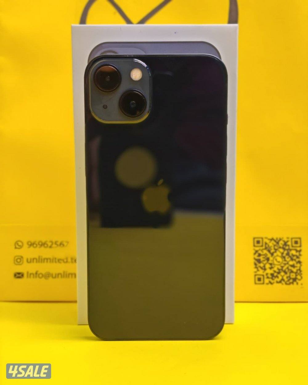 ايفون 13 – 128 جيجا – أسود – نسبة البطارية 86% iPhone 136