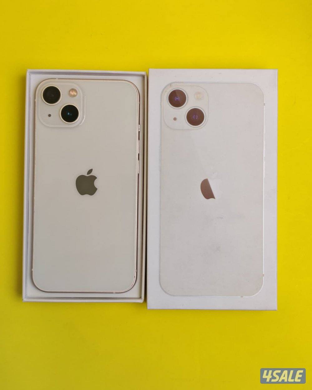 ايفون 13 – 128 جيجا – أبيض – نسبة البطارية 79% iPhone 130