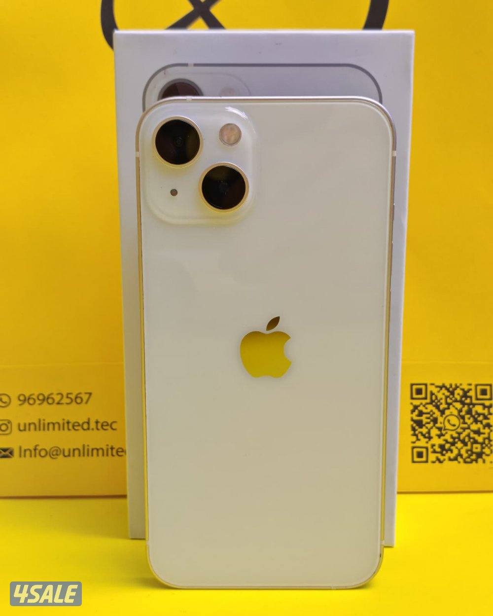 ايفون 13 – 128 جيجا – أبيض – نسبة البطارية 79% iPhone 134