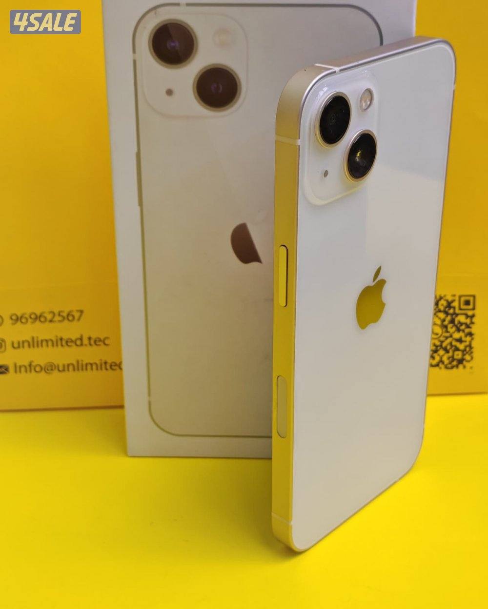 ايفون 13 – 128 جيجا – أبيض – نسبة البطارية 79% iPhone 136