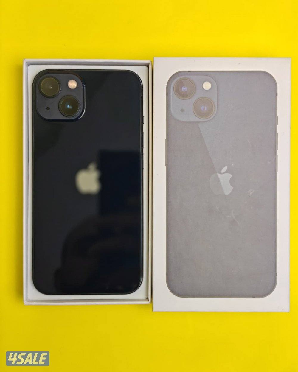ايفون 13 – 128 جيجا – أسود – نسبة البطارية 71% مستعمل كالجديد iPhone 17